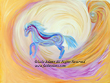 Heavenly Adventure - A beautiful rainbow horse comes out of heaven to lead you into a great adventure.